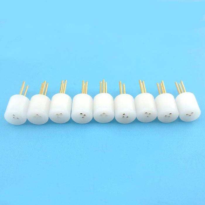 White Three-pins Laser Diode Test Socket Laser Diode Detector 5.5*13.5mm - Click Image to Close